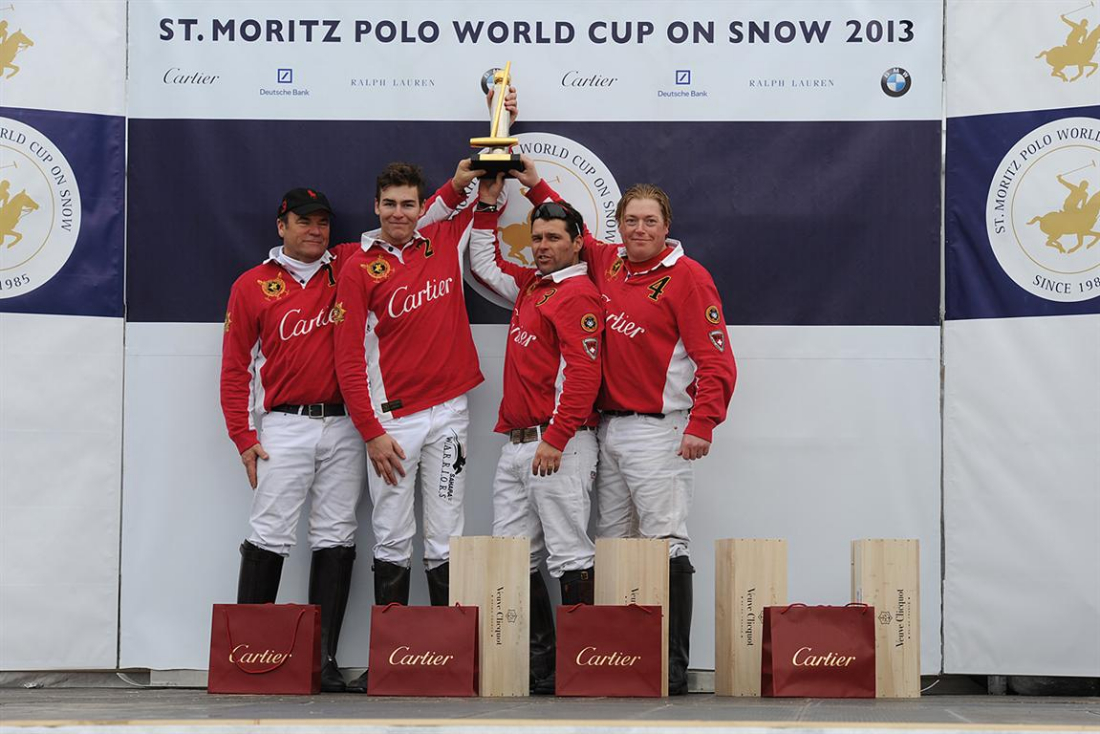 St. Moritz Polo World Cup on Snow 2013 Winner Team Cartier